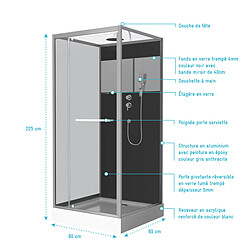 Acheter Aurlane Cabine de douche carree