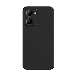 PHONECARE Coque Silicone Liquide pour Realme C33 - Noir