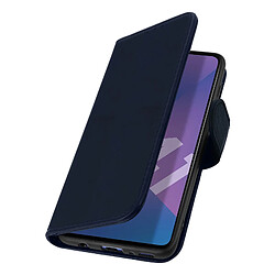 Avizar Étui Samsung Galaxy A41 Housse Intégrale Porte-carte Fonction Support bleu