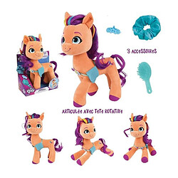 Acheter Jemini my little pony peluche sunny articulee +/- 30 cm avec 3 accessoires