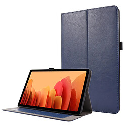 Etui en PU conception de cheval fou avec support bleu pour votre Samsung Galaxy Tab A7 10.4 (2020)