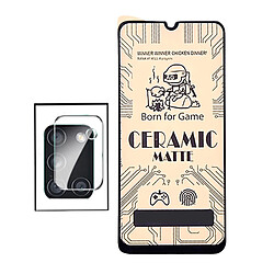 PHONECARE KIT Film de Verre Trempé CeramicGlass Full Cover + Film Caméra pour Samsung Galaxy A31