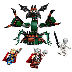 Lego 76207 Marvel Attaque sur le Nouvel Asgard Multicolore