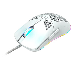 Canyon Puncher Souris Filaire USB Jeu 7 Buttons Lumière LED Blanc pas cher