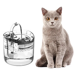 Universal 1.8L Lentille à commande électrique Fontaine pour chat Distributeur d'eau pour chat Chiot Chiot Chiot Pet Bol d'eau Nourriture pour chat Fournitures d'arrosage