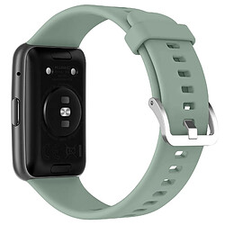 Avizar Bracelet pour Huawei Watch Fit 2 Silicone Résistant Sangle à Trous vert pâle