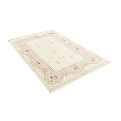 Vidal Tapis de laine 183x127 beige Darya