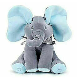 Avis Universal Eléphant chantant peluche bleu jouet