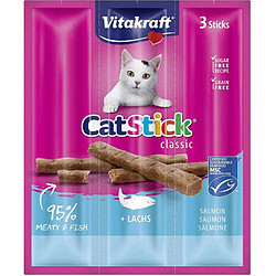 Collation pour Chat Vitakraft CatStick Classic Poisson