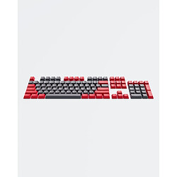 Avis Dark Project - KS-42 PBT Keycaps (ENG/RU/UA | Red/Grey)