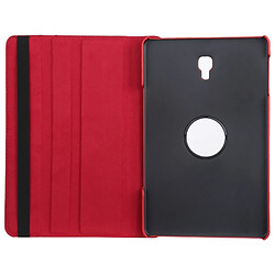 Acheter Wewoo Etui en cuir à rotation horizontale à 360 degrés avec texture Litchi pour Galaxy Tab A 10.5, avec support (Rouge)