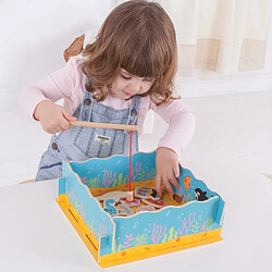 Bigjigs Toys Jeu de pêche magnétique avec base pas cher