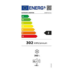 Acheter Congélateur armoire 260L Froid Ventilé HOTPOINT 59.5cm F, HOT8050147606582