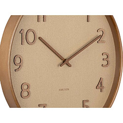 Acheter Karlsson Horloge ronde en bois Pure grain 40 cm.