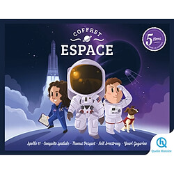 Coffret espace : 5 livres