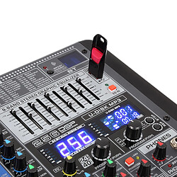 Avis Power Dynamics PDM-S604 Table de mixage 6 canaux DSP MP3 USB Bluetooth