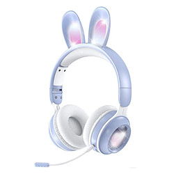 Yonis Casque Audio Sans Fil Oreilles De Lapin Vert