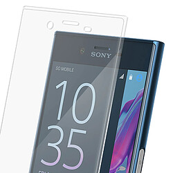 Avizar Film Verre trempé Ultra-résistant 9H Sony Xperia XZ - Côtés incurvés pas cher