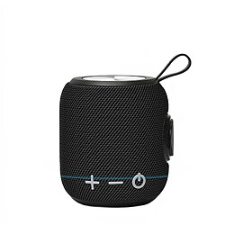 Universal MINI Petit PORTABLE PORTABLE ALTAVOZ Haut-parleur Bluetooth sans fil sans fil 360 HD Surround Sound Riche Basse stéréo pour la maison | Haut-parleurs de plein air (noir)