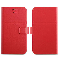 Avis Muvit Étui de Protection pour Smartphone 5.1" Folio Universel Rouge