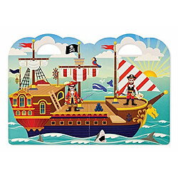 Melissa & Doug - 19102 - Autocollants En Relief Repositionnables - Pirates