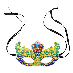 Masque Pour Les Yeux Au Diamant Avec Outils De Peinture Au Diamant Masque De Mascarade Faisant La Couronne pas cher