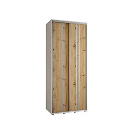 Abiks Meble Armoire DAVOS 6 À Portes Coulissantes 235,2/100/45 2 Portes