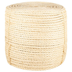 vidaXL Corde 100 % sisal 8 mm 25 m