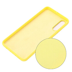 Avis Wewoo Coque Souple Pour Galaxy A70s Etui de protection en silicone liquide Dropproof de unie Jaune