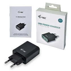 i-tec CHARGER2A4B chargeur de téléphones portables Intérieur Noir pas cher