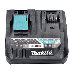 Makita DC 18 RE Multi Chargeur rapide 10,8 - 12 V / 14,4 - 18 V, pour batterie Li-Ion (198720-9)