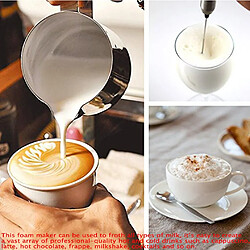 Universal Électrique Lait Végétarien Mousse Portable Automatique Fabricant Oeuf Latte Cappuccino Chocolat Chaud Allumettes Poudre Maison Cuisine Café Outils & 124 ; Oeuf Blender