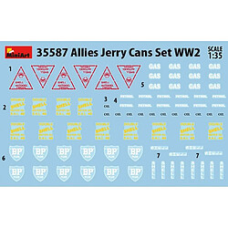 Avis Mini Art Allies Jerry Cans Set Ww2 - Décor Modélisme