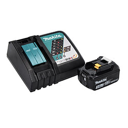 Makita DPJ 180 RF1J 18 V Machine à rainurer sans fil 18 V 100 mm + 1x Batterie 3,0 Ah + Chargeur + Makpac