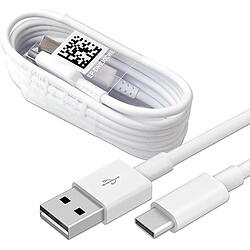 Adaptateur de chargeur mural rapide adaptatif avec cordon de câble USB de type C compatible avec Samsung Galaxy S10 S10e / S9 / S9+ / S8 / S8 Plus/Active/Note 8 / Note 9