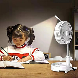 Universal Portable télescopique fan USB ventilateur rechargeable refroidisseur d'air humidification/veilleuse/téléphone portable porte bureau pliable mini fan | pas cher