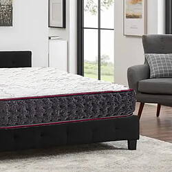 Visiodirect Matelas réversible KIERA, Queen Size, 160x200 cm, en mousse mémoire de forme haute adaptabilité et ergonomique pas cher