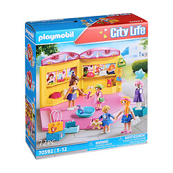 Playmobil® Playmobil Boutique de Mode pour Enfants City Life avec Figurines et Accessoires Multicolore pas cher