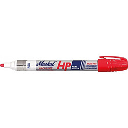 Markal Marqueur Pro-Line HP rouge (Par 12)