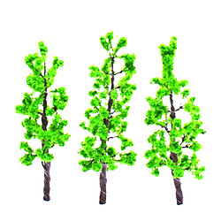 30x Modèles D'arbres Modèle de Paysage En Plastique Mise En Page Artificielle Forêt Tropicale Diorama, Modèle de Construction D'arbres de Gâteau, Modè