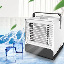 Wewoo Spades Un nouveau ventilateur à ions négatifs climatisation d'humidification domestique refroidisseur d'air blanc