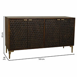 Avis Buffet Alexandra House Living Marron Bois Fer 40 x 85 x 165 cm