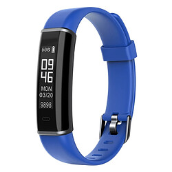 Wewoo Bracelet connecté Smartwatch Fitness Tracker 0.87 pouces OLED Smartband Smart écran, IP67 étanche, soutien Sports Mode / Moniteur de sommeil / caméra à distance / Information de rappel bleu