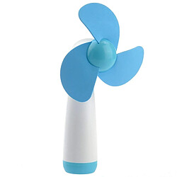 Battery operated portable mini fan with soft foam wings