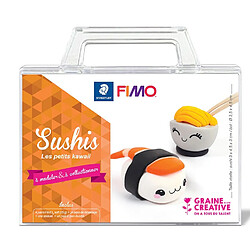 Graines Creatives it Figurine Fimo Kawaii Sushi