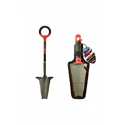 Venteo - Pack Duo - RootSlayer™ - Noir - Adulte - Outils jardin - Bêche - Transplantoir - Acier de carbone - Manche 360°