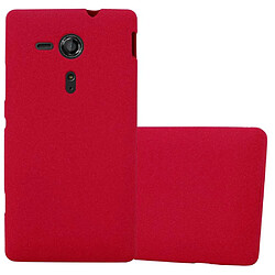 Cadorabo Coque Sony Xperia SP Etui en Rouge