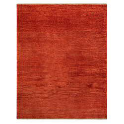 Avis Vidal Tapis de laine 194x154 rouge Gabbeh Shouli