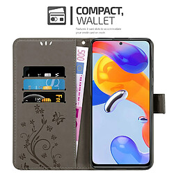 Avis Cadorabo Coque Xiaomi RedMi NOTE 11 PRO 4G / 5G Etui en Gris