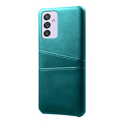 Coque en TPU + PU rigide avec 2 porte-cartes vert pour votre Samsung Galaxy A82 5G/Quantum 2